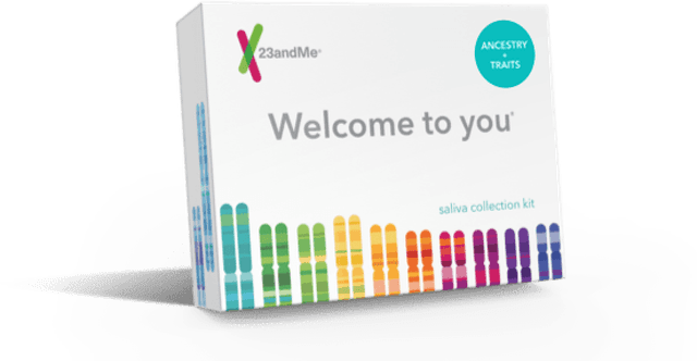 23andMe DNA Ancestry test kit - add to cart