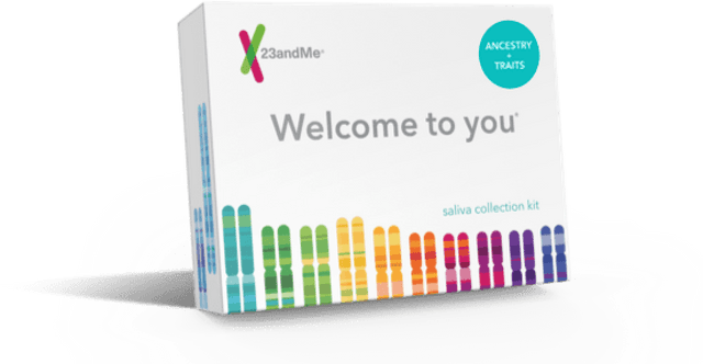 23andMe DNA Ancestry test kit - add to cart