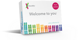 23andMe DNA Health and Ancestry test kit - add to cart